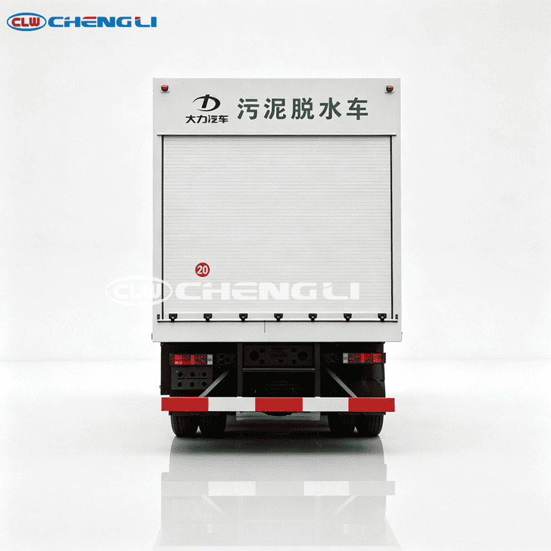 8x4 Sludge Dewatering Truck