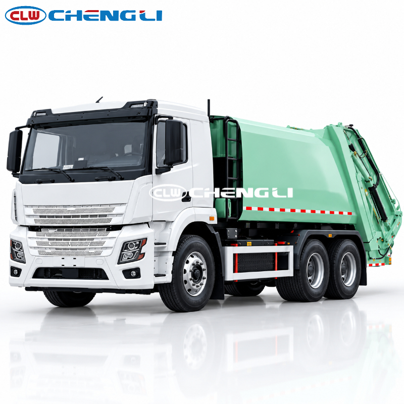 6x4 Electric Garbage Compactor Truck