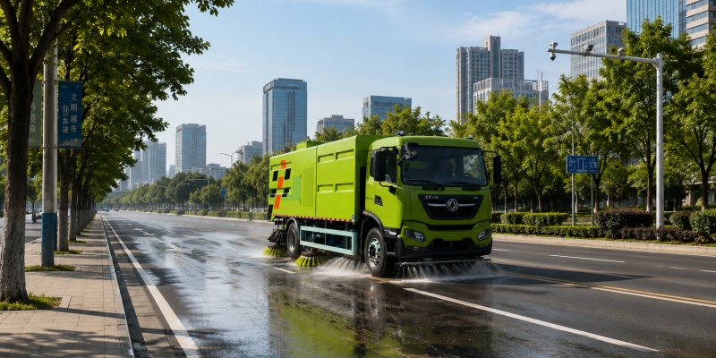Electric Road Sweeper Trucks