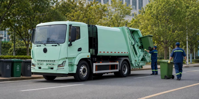 Electric Garbage Compactor Trucks