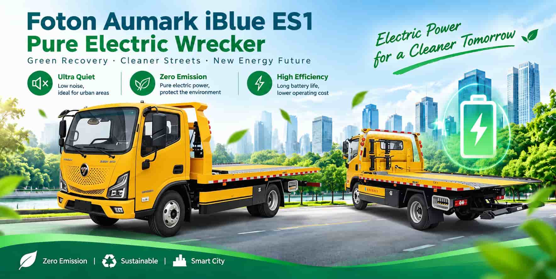 Foton 4x2 Electric Wrecker