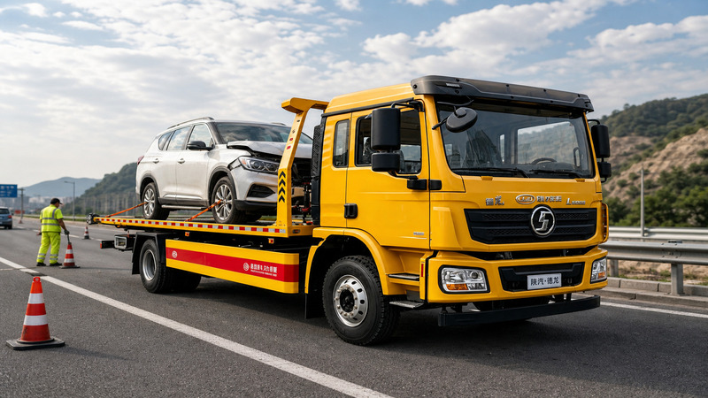 Why Choose a SHACMAN Wrecker Truck for Mauritius?