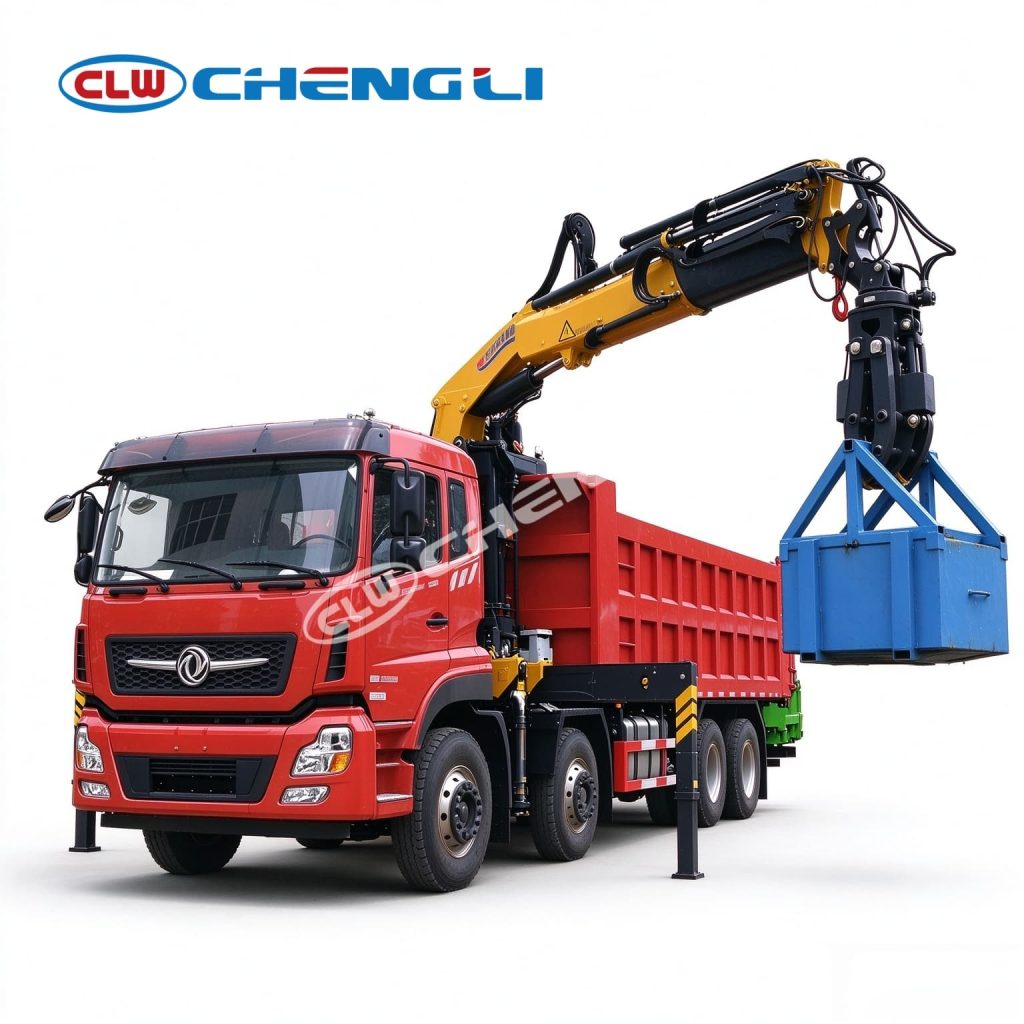 Grapple Saw Forestry Truck