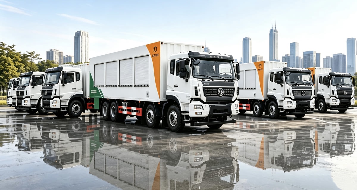 8x4 Sludge Dewatering Truck