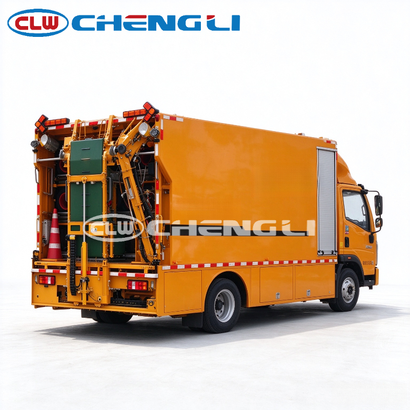 Traffic Cone Auto Handler Truck