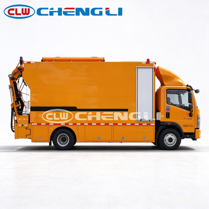 Traffic Cone Auto Handler Truck