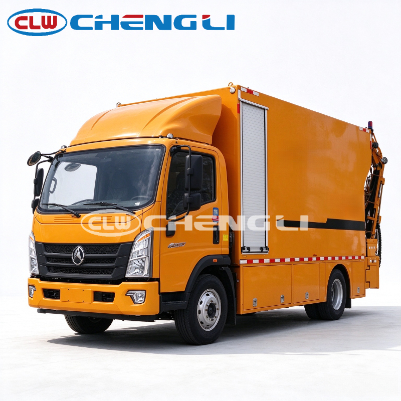 Traffic Cone Auto Handler Truck