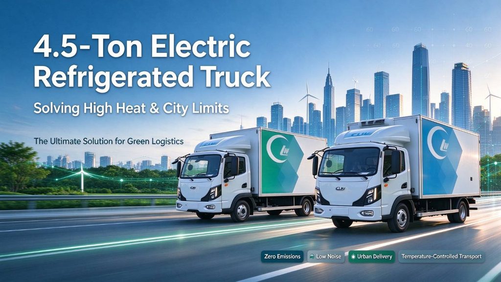 Built for Safety: Key Specs of the 4.5-ton Electric Refrigerated Truck