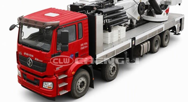 150 Tons Knuckle Boom Truck-Mounted Crane