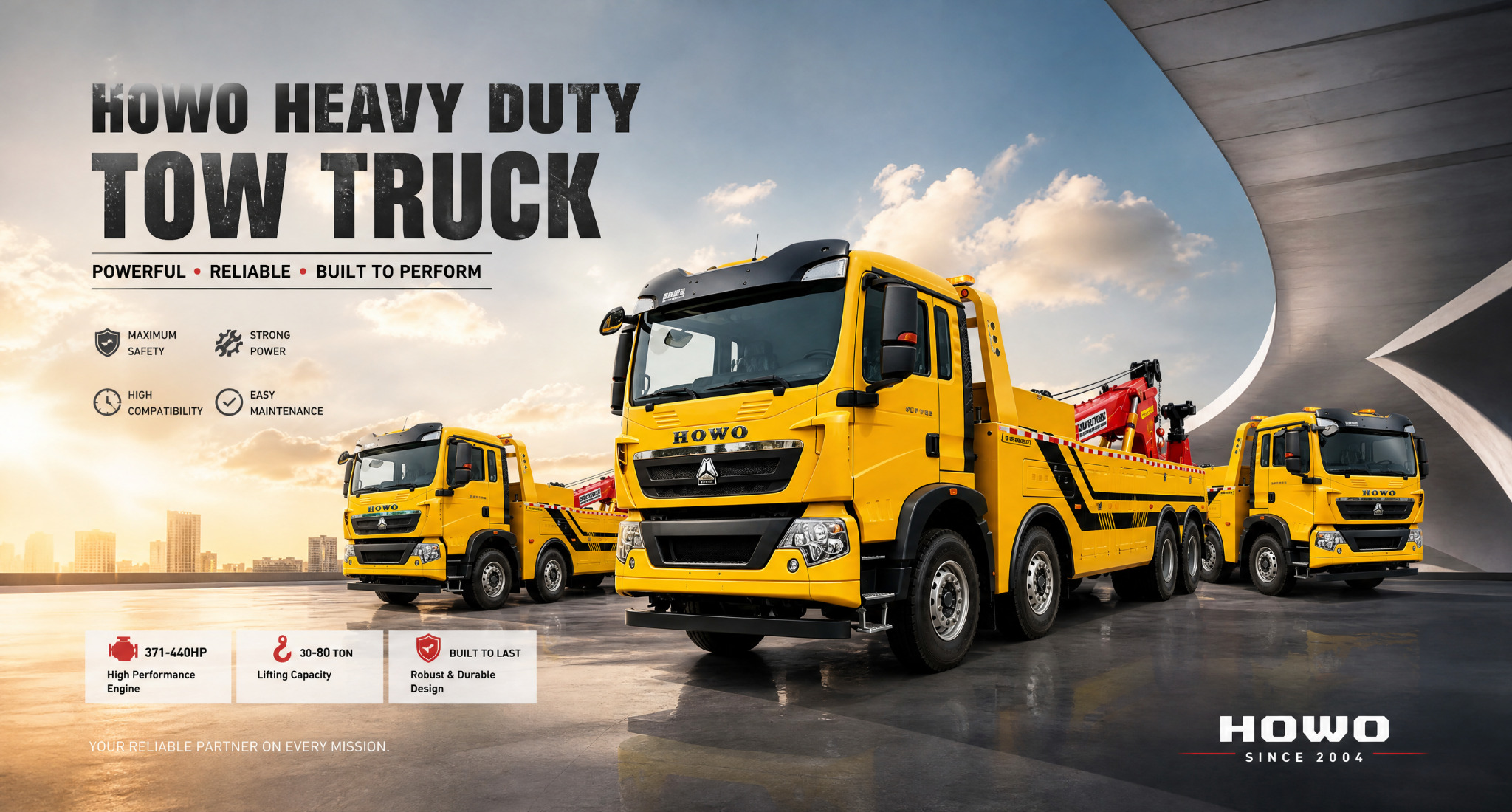 HOWO TX 25 Ton Wrecker Truck
