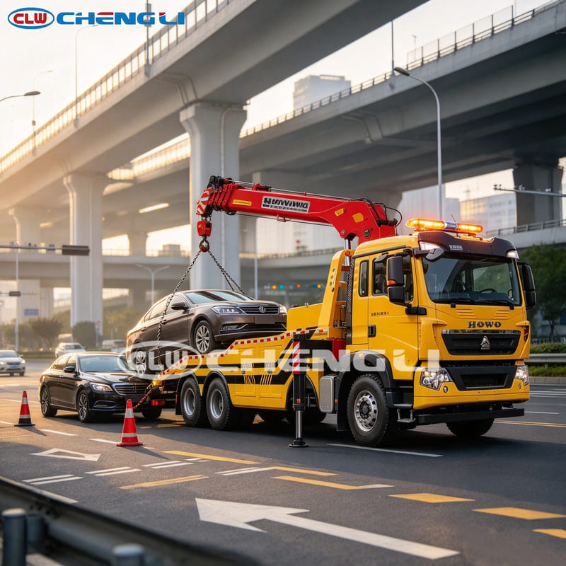 HOWO TX 25 Ton Wrecker Truck