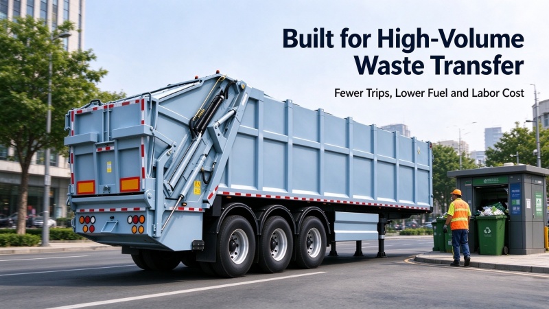 Ideal Use Cases for This Refuse Transfer Semi‑Trailer