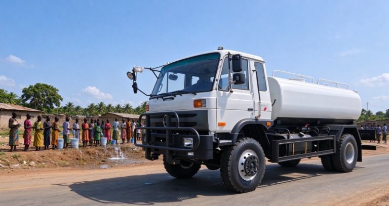 Water Supply Trucks for African Projects: Dongfeng 4×4 8,700L and Isuzu 15,000L